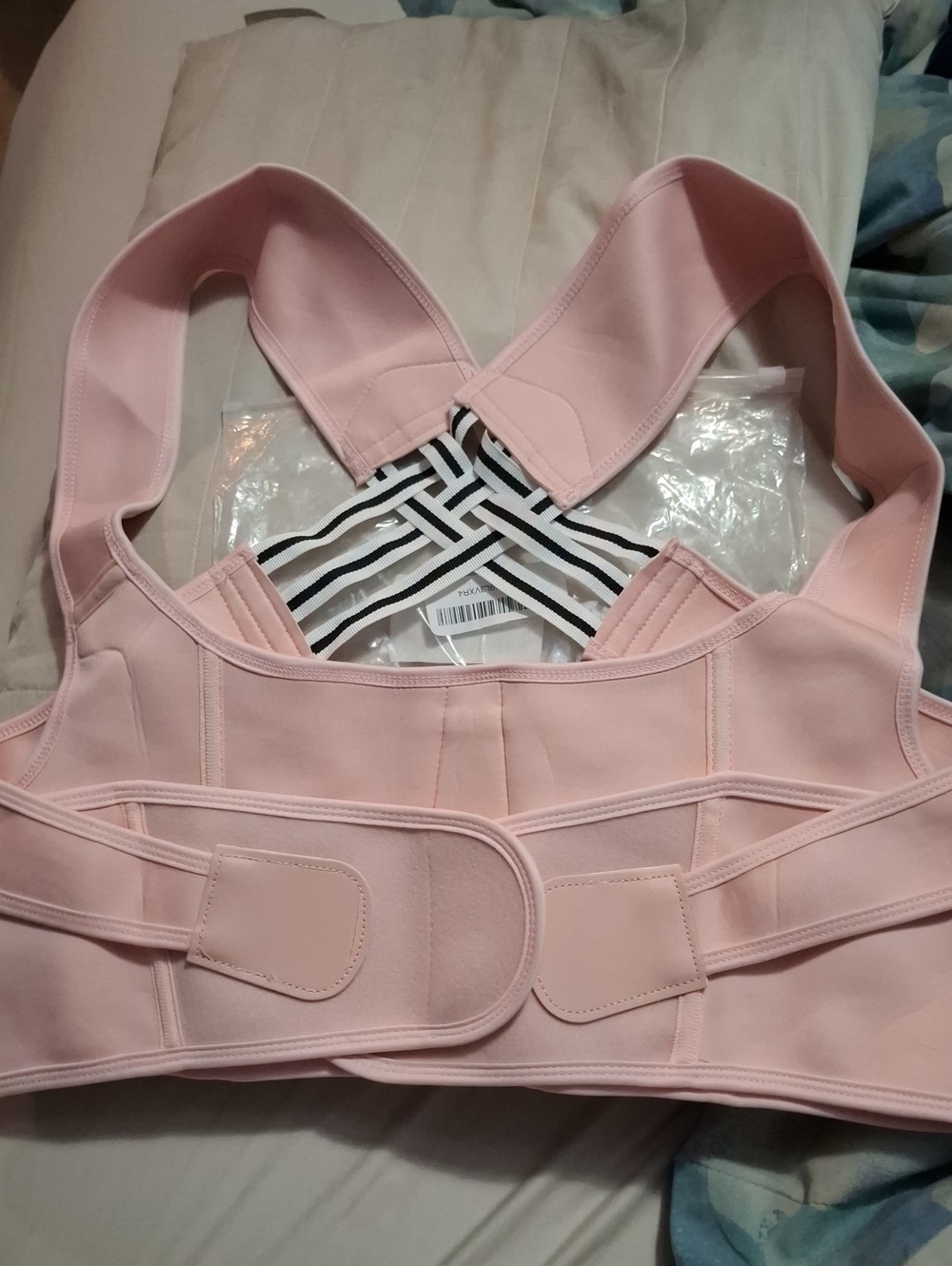 Supportive Pink Posture & Back Support Bralette